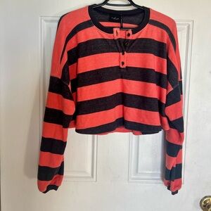 Out from Under | Stripe Crop Top